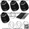 2 Rear Axle Inner Outer CV Boot Kit for Polaris RZR XP 4 1000 2014 2015 16 2017 (For: Polaris) - Image 3