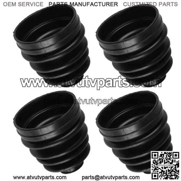2 Rear Axle Inner Outer CV Boot Kit for Polaris RZR XP 4 1000 2014 2015 16 2017 (For: Polaris) - Image 5
