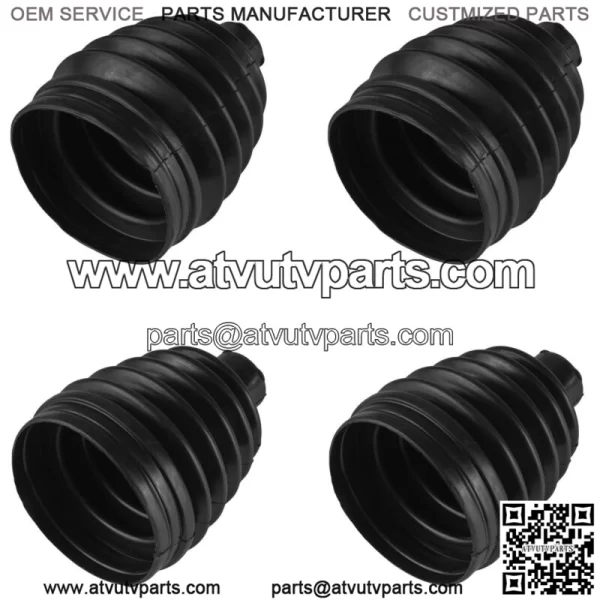 2 Front Axle Outer Inner CV Boot Kit for Polaris Scrambler XP 1000 2016 2017 (For: Polaris) - Image 4