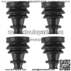 2 Front Right Left Axle CV Boot Kit for Polaris RZR XP 1000 Eps 2015 (For: Polaris) - Image 5