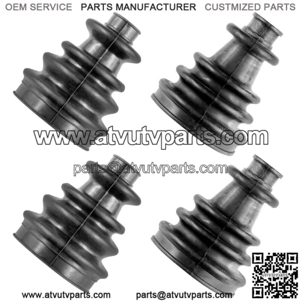 2 Front Axle Inner Outer CV Boot Kit fits Polaris Sportsman 700 800 MV7 4x4 2005 (For: Polaris Sportsman 800) - Image 5