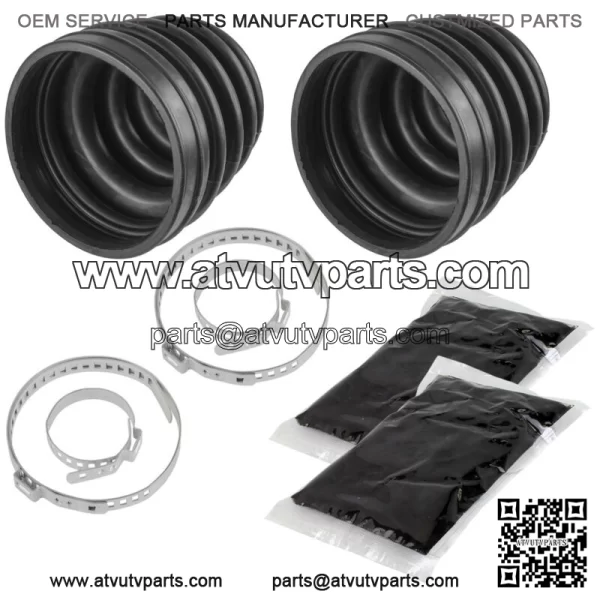 Rear Axle Inner And Outer CV Boot Kits for Polaris Sportsman 400 4X4 2001-2005 - Image 3