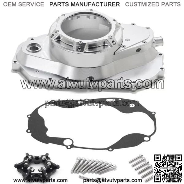 Billet Aluminum for Yamaha Banshee 350 YFZ350 Lock up Clutch Cover & Gasket