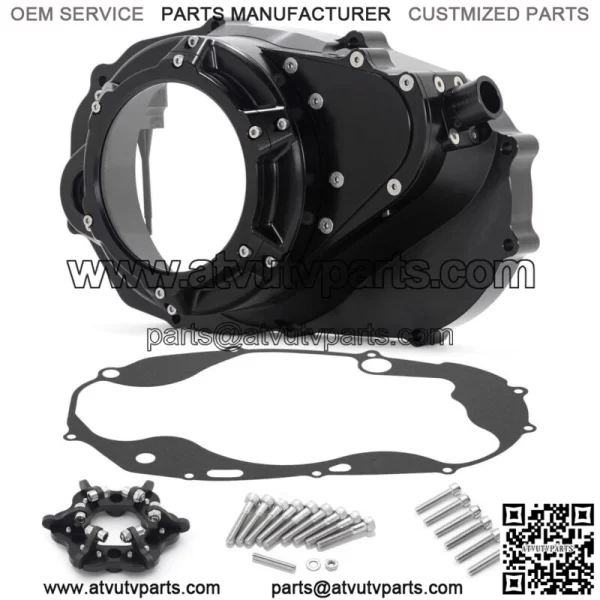 Aluminum Billet Lock up out Clutch Cover Gasket Kit for Yamaha Banshee 350 87-06