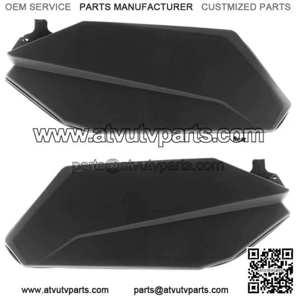 Lower Door Panels Inserts    for Can Am Maverick X3 MAX  (Front & Rear) (Black) - Image 2