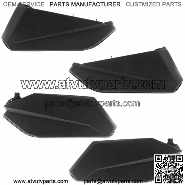 Front + Rear Lower Door Panels Inserts for 17-23 Can-Am Maverick X3 #715003751 - Image 2