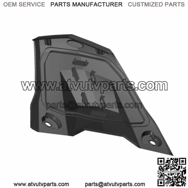 Polaris Center Hood, White Lightning,  OEM Part 5454554-599(For: Polaris)