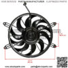 Radiator Cooling Fan Motor For Polaris 2411330 Cooling Fan - Image 2