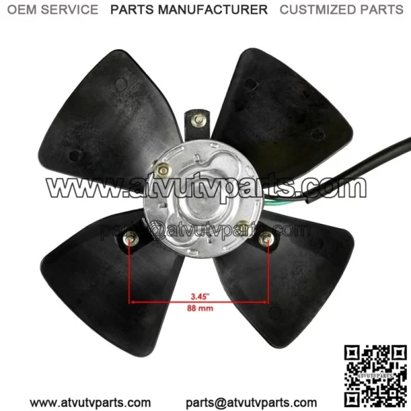For Honda TRX450S Foreman 450 Radiator Cooling Fan Motor 4x4 S 1998 1999 - 2001 - Image 2