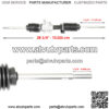 Steering Gear Box Rack And Pinion for Polaris RZR 900 50 / 55 Inch 2015-2019 - Image 2