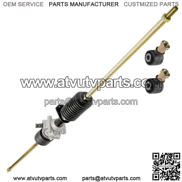 Rack and Pinion Steering Gear Box and Rod End for Polaris RZR XP 1000  2014 (For: Polaris) - Image 4