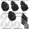 2 Rear Axle Inner Outer LH RH CV Boot Kit for Polaris Sportsman 570 6X6 2018-20 (For: Polaris Sportsman 570) - Image 2