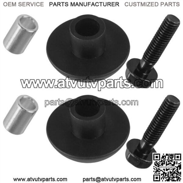 Handle Bar End Guard's For Honda Fourtrax 125 TRX125 2X4 1985-1988 - Image 4
