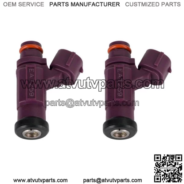 2PCS Fuel Injector 49033-2060 EAT259 For Kawasaki MULE 4000 4010 2009-2017