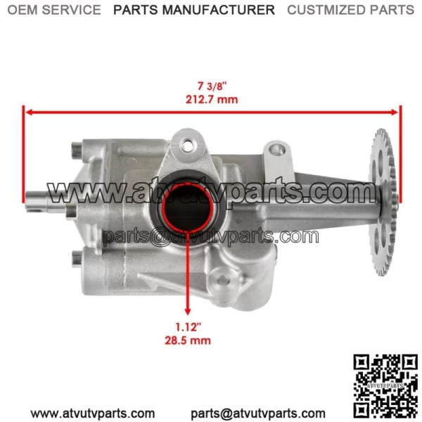 Engine Oil Pump & Oil Pickup For Polaris Ranger XP 1000 2019-2020 (For: Polaris) - Image 4