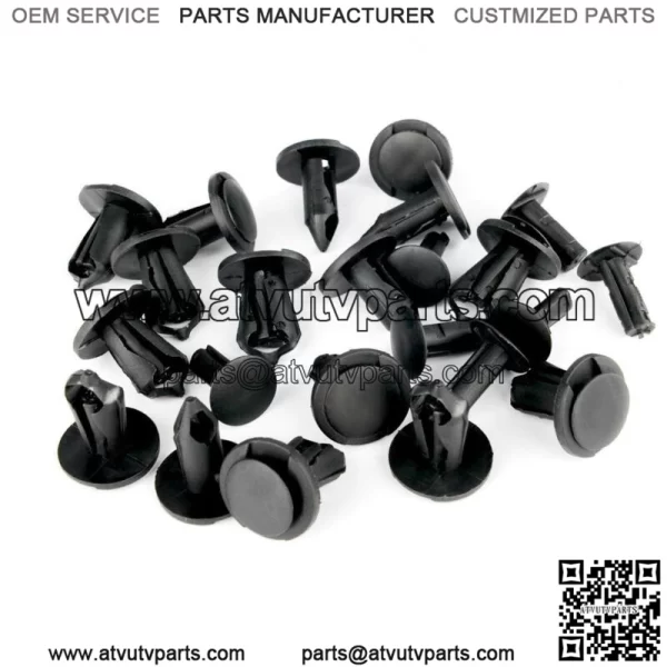 100pcs Fender Clips Body Rivets for Polaris Ranger TRX 400EX RZR XP 1000 Honda - Image 2
