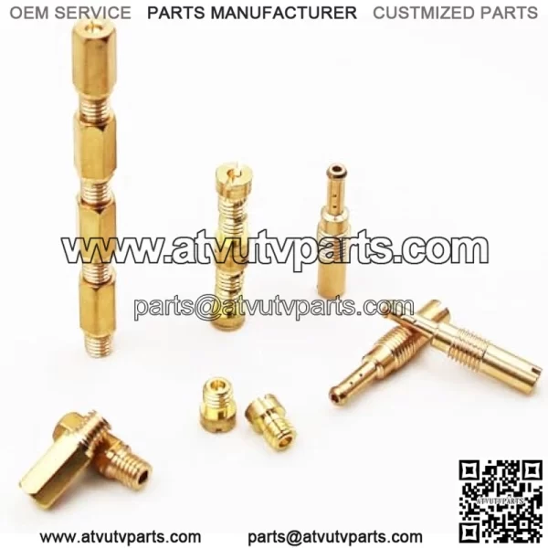 30PCS Carburetor Main Jet Slow Pilot Jet Kit, Include 20pcs Main Jets and 10pcs Slow Pilot Jet, Brass Car Accessories Replacement Main Jet Carburetor Jet for Motorcycle Kart ATV - Image 4