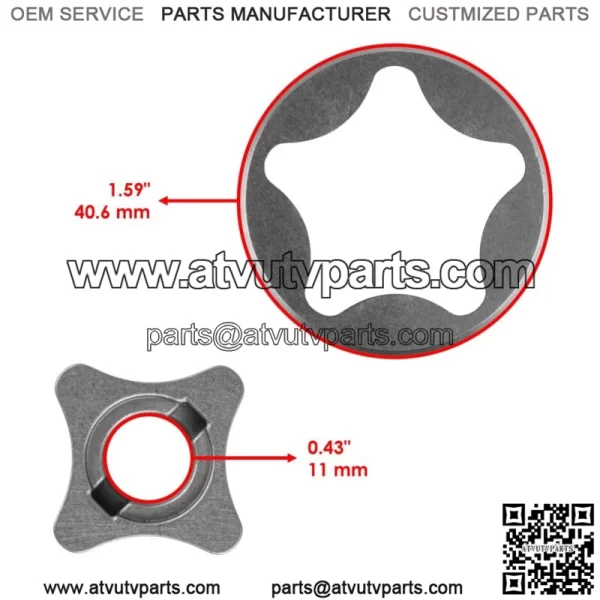 Gerotor Assembly For Polaris 1204293 New ATV / UTV (For: Polaris Sportsman 570) - Image 2