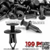 100x 8mm Fender Clips Body Rivets Push Pin for ATV HONDA TRX300EX 450R Rancher (For: More than one vehicle)