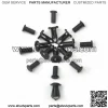 100x 8mm Fender Clips Body Rivets Push Pin for ATV HONDA TRX300EX 450R Rancher (For: More than one vehicle) - Image 4
