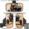 UTV Rear Side View & Center Mirrors For Kawasaki Mule PRO FX FXT DX DXT PRO-MX