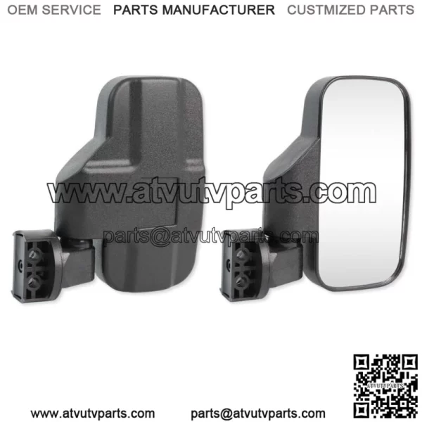 UTV 1.75" -2" Roll Bar Rearview Side Mirrors For Kawasaki Teryx KRX 1000 750 800 (For: More than one vehicle) - Image 2