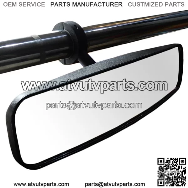All Terrain Vehicle Interior Rearview Mirror 1.7 Large Field Of View Custom UTV/ATV Central Rearview Mirror - Image 3