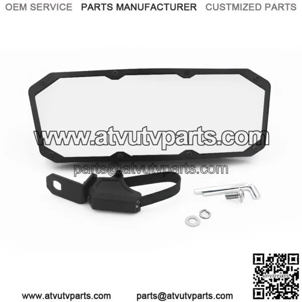 Center Rear View Mirror Rearview Mirror Center Universal for 1.5" to 2.0" Roll Cage - Image 2