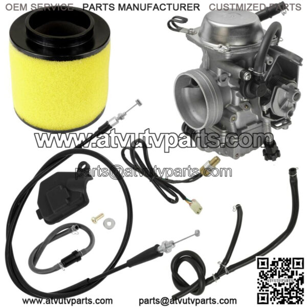 Carburetor Cable & Filter for Honda TRX350TE FourTrax Rancher 2000-03