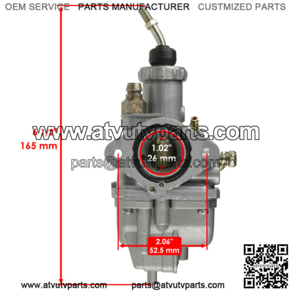 Carburetor Carb for Yamaha Breeze 125 YFA1 YFA125 1989 1991 1992 1993-2002 - Image 2