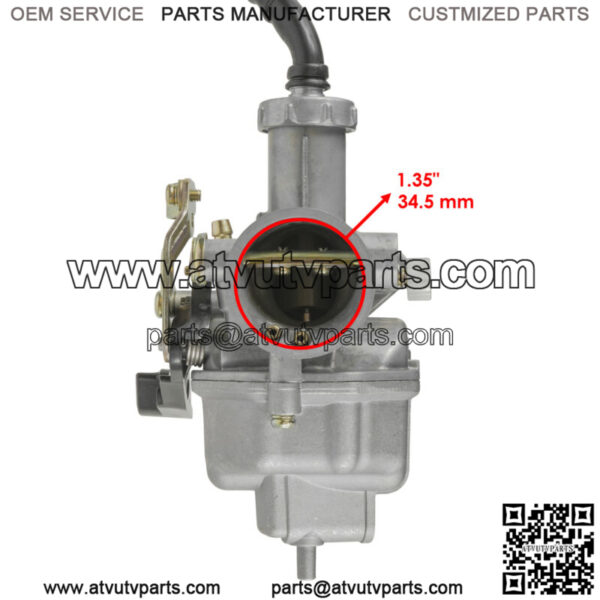Carburetor for Honda 16100-Hn6-003 W/Throttle Cable - Image 2