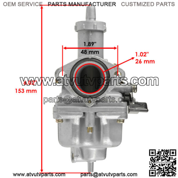 Carburetor for Honda 16100-965-024 16100-965-014 16100-HB5-306 1980-1983 - Image 3
