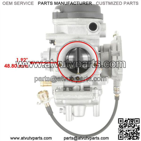 Carburetor and Intake Boot Joint fits Yamaha Kodiak 450 YFM450FA 4X4 2004 - 2006 - Image 2
