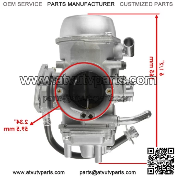 Carburetor w/Air & Oil Filters For Yamaha Grizzly 660 YFM660 4x4 2002-2006 - Image 3