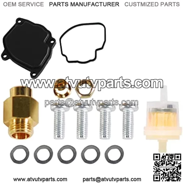Carburetor with Fuel Filter Fit for 1990-1999 Suzuki Quadrunner 250 LTF 250 LT-4WD LTF250F LT-F4WD LTF250 Carb 2x4 4x4 - Image 2