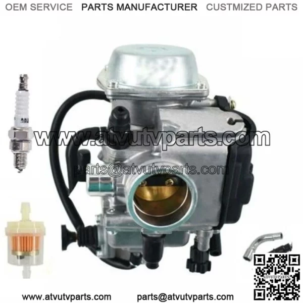 Carburetor & Air Filter Oil Filter FOR Honda Fourtrax 300 Trx300fw 4x4 1988-2000 (For: Honda) - Image 5