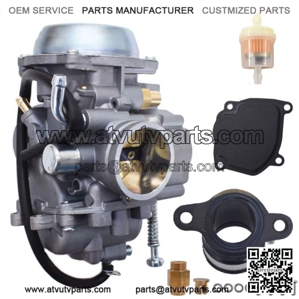 Carburetor & Intake Manifold Boot For Polaris Trail Boss 325 330 - Image 2