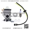 Fits For Gas 2Cycle 43cc Powermate PCV43 Tiller Motor Parts Fuel Line Carburetor