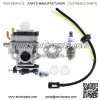 Fits For Gas 2Cycle 43cc Powermate PCV43 Tiller Motor Parts Fuel Line Carburetor - Image 4