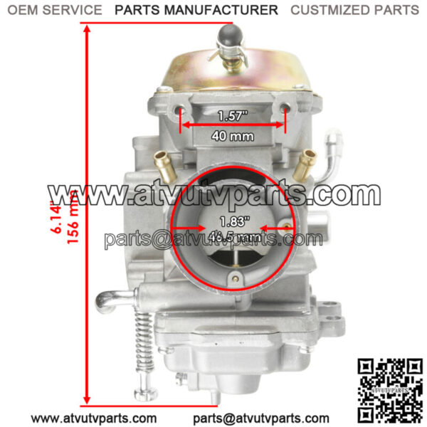 Carburetor and Airbox Air Intake Boot For Polaris Ranger 500 2x4 4X4 6X6 2004-06 - Image 3