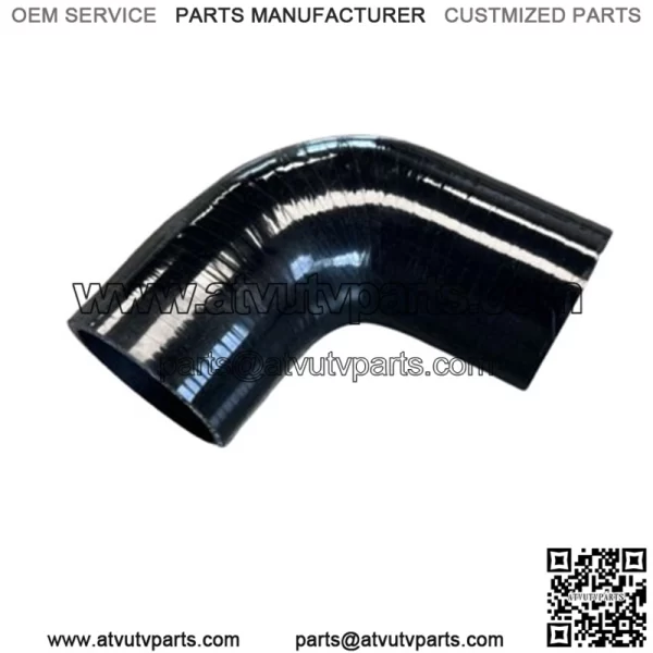 2.25" To 2.5" 90 Degree Angle Elbow 4Ply Silicone Coupler Turbo Hose - Image 2