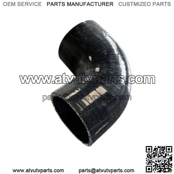 Elbow 2.25" 90 Degree Silicone Hose COUPLER Turbo Intake 3PLY Black 57mm - Image 2