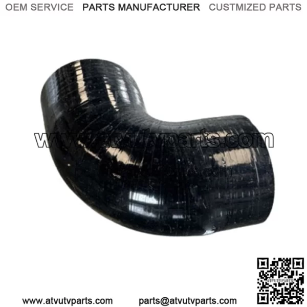 Elbow 2.25" 90 Degree Silicone Hose COUPLER Turbo Intake 3PLY Black 57mm - Image 3
