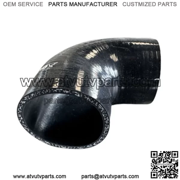 Elbow 2.25" 90 Degree Silicone Hose COUPLER Turbo Intake 3PLY Black 57mm - Image 4