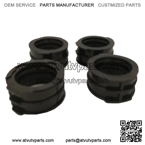 4X Carburetor Intake Manifold Joint Boot Adapter for Yamaha V-MAX 1200 1985-07 - Image 3