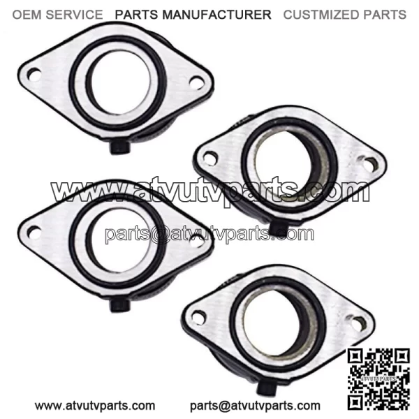 Fit for 81-83 Suzuki GS550/650 Intake Manifold Carb Boot Kit Right &Left 4 Pcs - Image 2