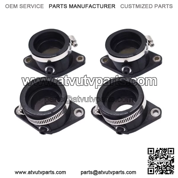 Fit for 81-83 Suzuki GS550/650 Intake Manifold Carb Boot Kit Right &Left 4 Pcs - Image 3