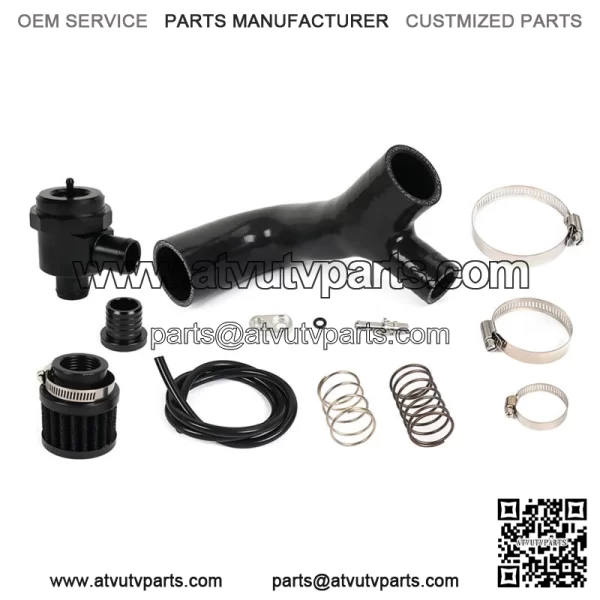 Black Blow Off Valve Kit For Can-Am Maverick X3 TURBO R & RR MODELS 2020-2023