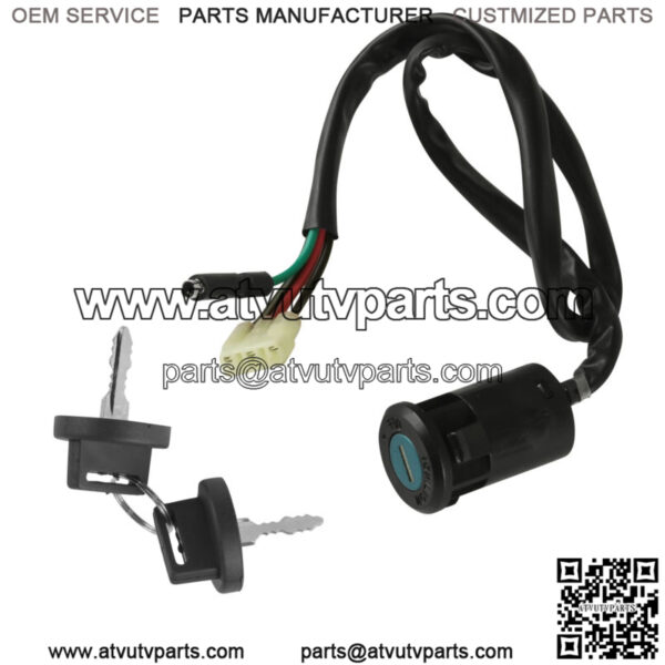 Ignition Key Switch for Honda  250 TRX250TE TRX250TM Recon 250 2002-2021 Atv New - Image 3