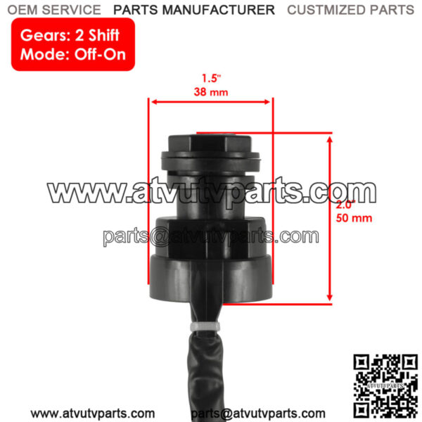 Ignition Key Switch For Kawasaki KFX700 KSV700 2004 2005 2006 2007 2008 2009 - Image 2